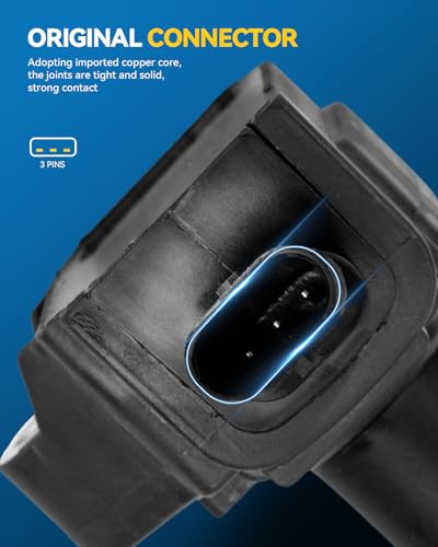 Image of PHILTOP UF618 Ignition Coil Pack, Fits for Land Rover 2010-2013 Range Rover Sport, 2010-2013 LR4, 2010-2012 Range Rover, Jaguar 2010-2012 XJ, 2011-2012 XF, Jaguar 2010 XF, 2010-2012 XK, 2010-2012