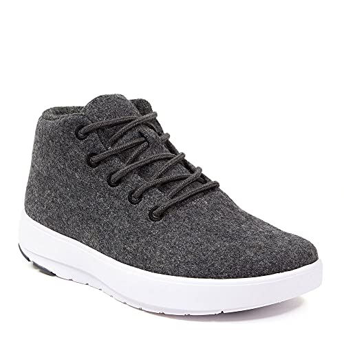 Deer Stags Waylon enkellaars voor heren, Dk grijs/witte zool, 8 UK, Dk Grijs Wit Zool, 40.5 EU - Image 5