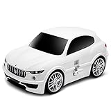 49 x 28.5 x 21.5 cm Ridaz Kids Travel Gepäck Handkoffer - Maserati Levante - Weiß
