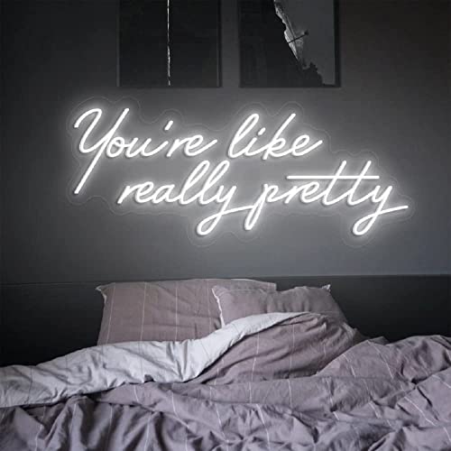 Image of LED Neon Sign Night Light for Wall Party Decor Bedroom Room Bar Wedding Home Birthday Art Decoration Christmas with USB Chain Light modulator 5v (lets party blue)