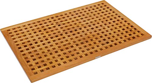 Image of Grate Kitchen Anti-Fatigue Teak Floor Mat