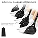 neynosy Airplane Foot Hammock – Hanging Foot Sling for Plane Travel, Adjustable 3-Position Foot Rest for Long Flights, Travel Comfort Kit with Eye Mask & Earplugs