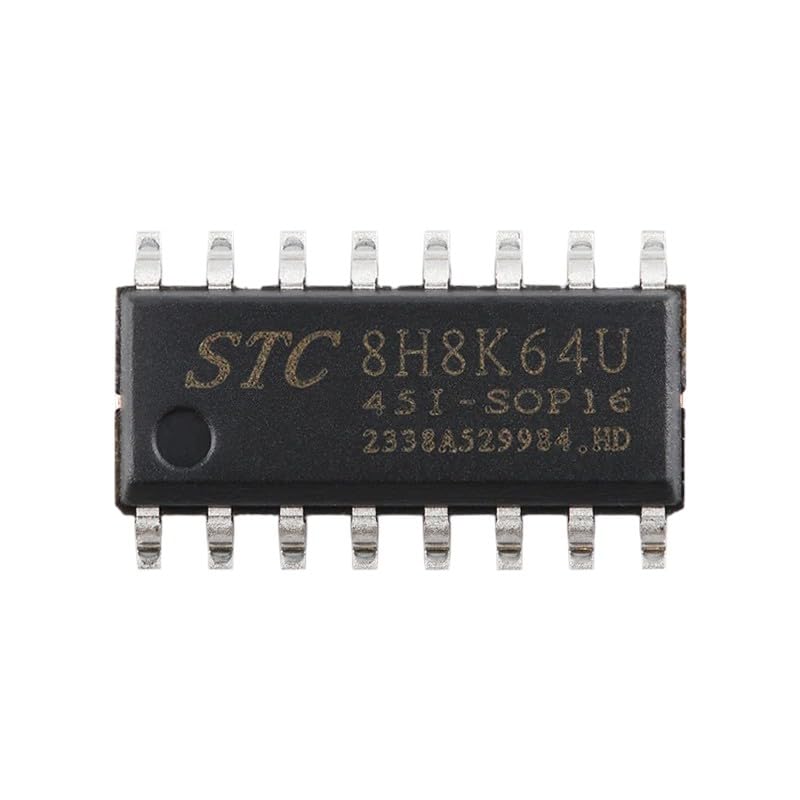 20pcs/1pc STC8H8K64U-45I STC8H8K64U STC8H8K64 SOP16 1T 8051 Microprocessor Microcontroller Chip New 2025 High for Reliable Electronic Component, Precision, Stable Performance