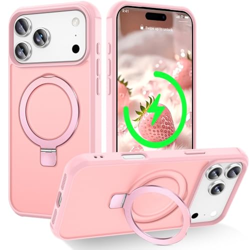 Coque iPhone 14 Plus rose idéale pour regarder vos vidéos de cuisine