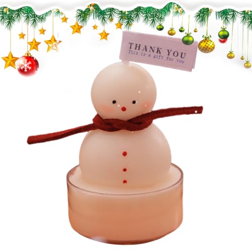 Dubbulon Velas de Tea para Navidad | Velas Aromáticas Artesanales Para Bodas Y Decoración | Ambientación para Hogar Salón Comedor Dormitorio