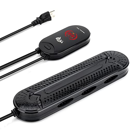 AQQA Aquarium Heater 500W for 66-135 Gallon Submersible Fish Tank Heater 75 Gallon Betta Fish Heater Aquarium Thermostat Heater for Coral Marine & Freshwater Aquarium (500W, 66-135Gal)