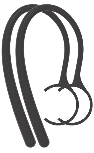 BlueAnt SP-T2-EH-BK Ear Hook for Endure Bluetooth Headset - Pack of 2 - Retail Packaging - Black