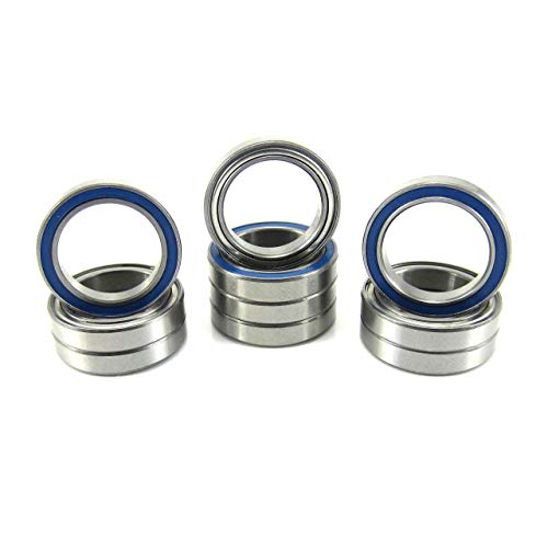 TRB RC 15x21x4mm Precision Ball Bearings ABEC 5 Hybrid Seals (10)