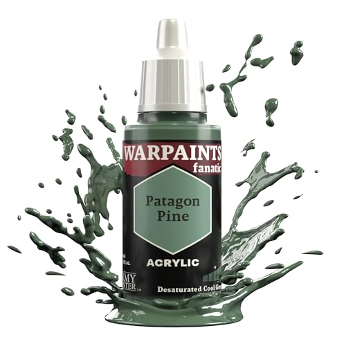 The Army Painter, Warpaints Fanatic Patagon Pine Single Acrylics, Miniature Hobby Painting, Quality Paint for Miniature Wargaming