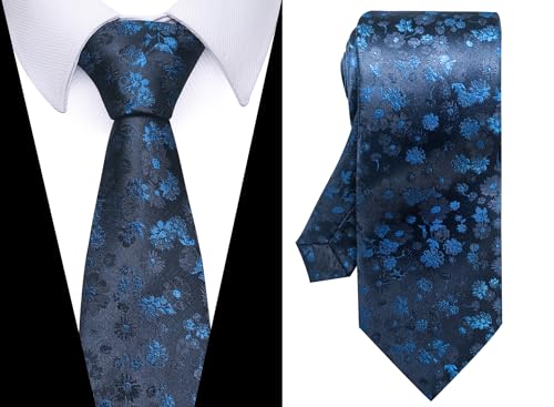Image of Passabin Tie For Men Necktie Woven Jacquard Neck Ties Set 6 PCS