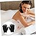 ERINGOGO 4 Pairs Exfoliating Gloves Gentle Body Scrubber Made of Convenient Shower Washing Gloves for All Skin Types Skin Exfoliation and Dirt Removal
