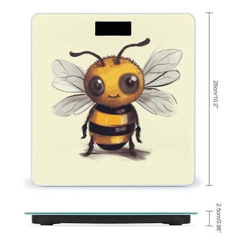 Balanza Digital de Baño con Animales y Pantalla LCD miniatura 2