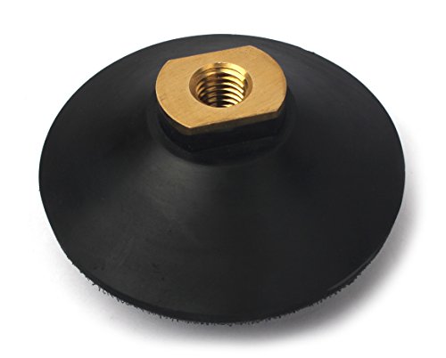 Pad diamant convexe 10,2 cm avec filetage 5/8"-11 pour finition granit haut de gamme