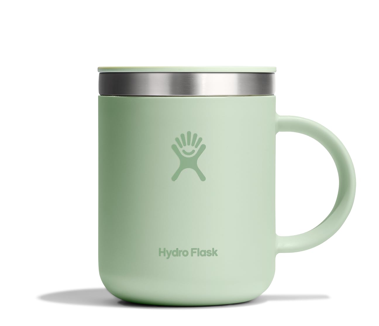 Coffee Mug – Insulated Stainless Steel, Non Spill, Leak Resistant Travel Mug 12 Oz Aloe Green