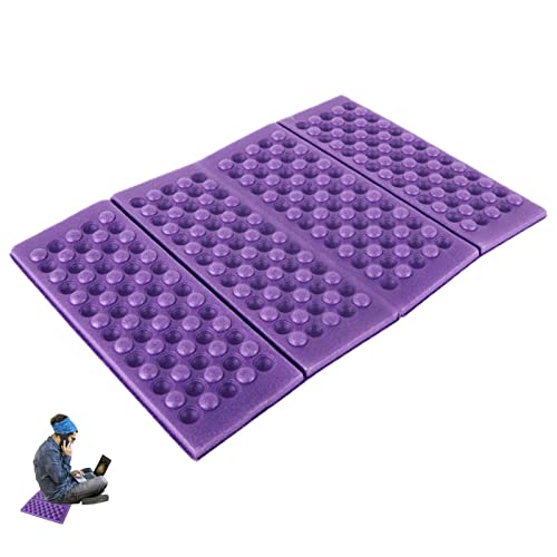 qingfeitai Alfombrilla para Asiento de Camping | Cojín de Asiento para Exterior,Cojín para Acampar Asiento Espuma Senderismo Cojín para Asiento Cojín para Sentarse Plegable Cojín para Sentarse Cover
