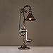 Produktbild wshfor Retro WasserrohreTischlampe, Industrie nordischer Stil, der, Büro, Labor, Wohnzimmer dekorative Tischlampe, schwarz Metallmaterial, 110V - 240V