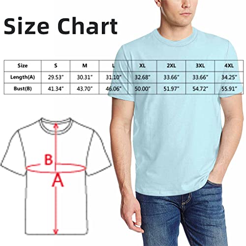 Custom Shirt Men Stars And Stripes T-Shirt Men's Pet Dog Photo Shirt Independence Day Personalized Tee(Style 3, Xl) #TOP3