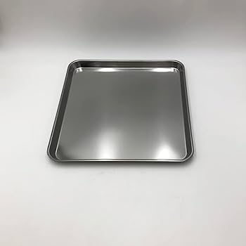 シルバー角盆手付き サイズ横50cm 縦37cm Amazon|大屋製作所 18-0ステンレス 正角盆 37cm シルバー
