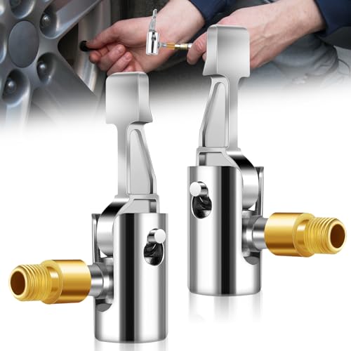 Niuny Embout Gonflage Pneu Voiture 2pcs 8mm Adaptateur Valve Embout Pompe Velo Adaptateur de Valve...