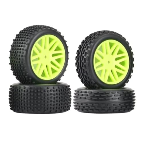 RC�����p�A�N�Z�T���[ For Wltoys 144001 124019 104001 12428 For HSP 1/10 1/12 1/14 �I�t���[�h�o�M�[�p 4�� 86mm �^�C�� �z�C�[�� RC�J�[ �A�b�v�O���[�h�p�[�c(Green)
