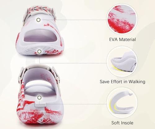 Image of COFACE Mens Orthotic Clogs Orthopedic Mules for Men Recovery Sandals Man Plantar Fasciitis Summer Casual Size 7-15