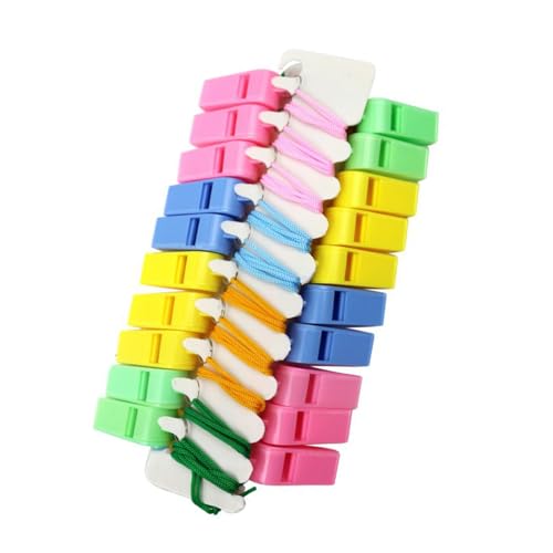 24 pitos deportivos con cordón para árbitros miniatura 1