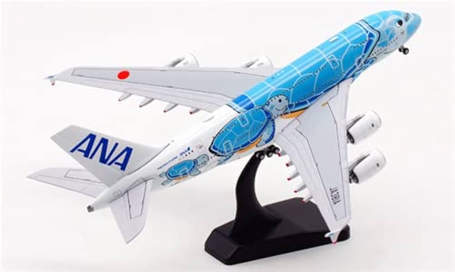 【模型】ANA Airbus A380 Flying Honu Amazon.com: JC Wings ANA Flying Honu Lani Livery Airbus A380