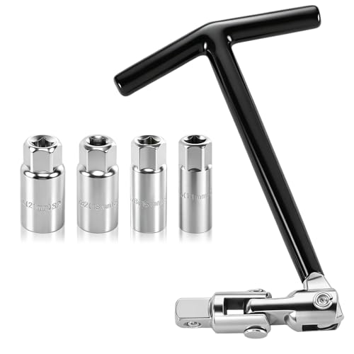 Zündkerzenschlüssel Set, 5 Stück Universal Zündkerzenschlüssel