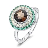√ HOCHWERTIGE SCHMUCK SET: Dieser stilvolle 925 Sterling Silber Ring mit steinen ist das Schmuckstück, nach dem Sie gesucht haben. Der ring mädchen ist ein gutes Beispiel für hervorragende Handwerkskunst. zum Valentinstag oder in besonderen Momenten mit diesem eleganten finger ring als Geschenk zum Zeichen Ihrer Liebe!