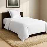 Norme de qualité Pizuna: Des inspections rigoureuses et des contrôles pièce par pièce sont effectués par l'équipe d'assurance qualité de Pizuna. Cette housse de couette 100% coton est certifiée OEKO-TEX et AZO (2024), exempt de substances synthétiques et respectueux de la planète, ce qui le rend apaisant même pour les peaux les plus délicates.