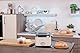 Russell Hobbs Toaster [für 2 Scheiben] Retro Edelstahl Creme (Countdown-Anzeige im Retrodesign, inkl. Brötchenaufsatz, 6 Bräunungsstufen + Auftau- & Aufwärmfunktion, 1300W) Vintage 21682-56