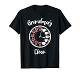 Funny Wine and Coffee Shirts for Women - Grandma's Clock
