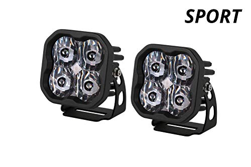 Diode Dynamics SS3 SAE Fog LED Ámbar miniatura 2