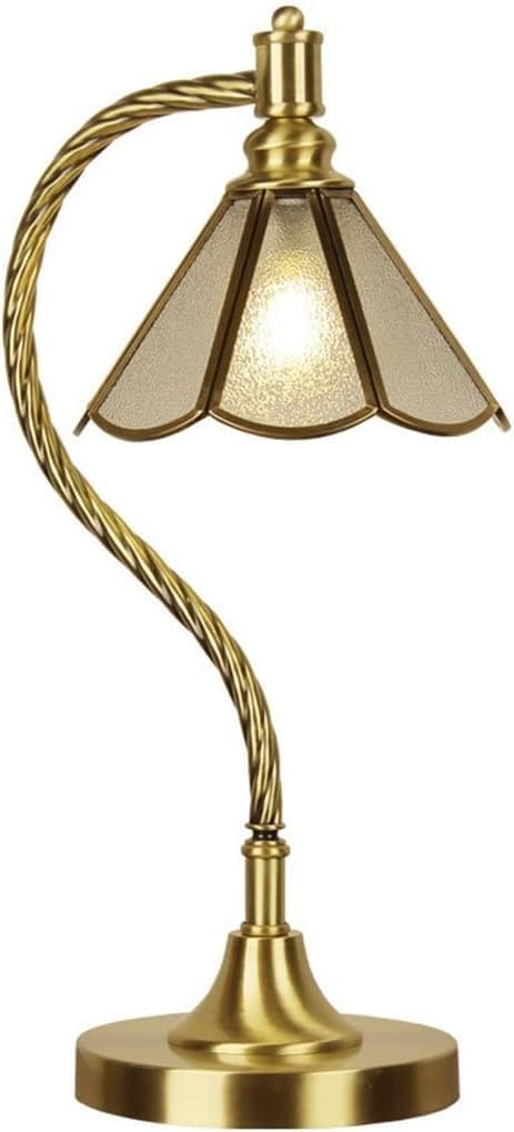 DFAEEKIYO Desk lamp European Style Personality Design Copper Led Lamp Home Living Room Bedroom Bedside Reading
