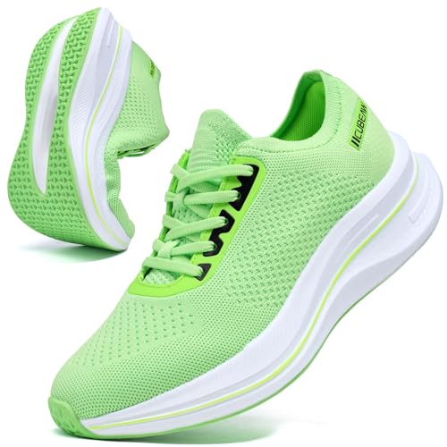Mens Non Slip Walking Sneakers Breathable Athletic Running Shoes Gym Tennis Shoes for Men