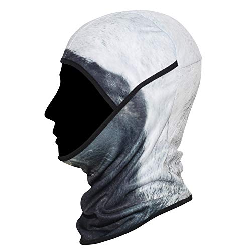 Image of WTACTFUL 3D Animal Ears Balaclava, Breathable Face Mask for Halloween