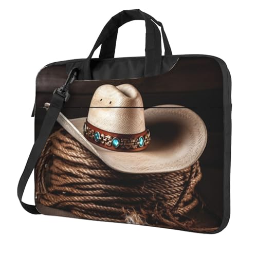 Bolso Tote para Laptop American West Rodeo Hat miniatura 1