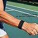 BlikWyt Nylon Loop Compatible with Amazfit Helio Strap Band, Breathable Soft Sport Hook and Loop Wristband with Overlay Covered Design (Black)