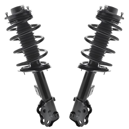 Image of Detroit Axle - 6pc Front Suspension Kit for 2012 2013 2014 Hyundai Sonata Kia Optima, 2 Struts Coil Spring 2 Lower Control Arms w /Ball Joint 2 Sway Bars Replacement
