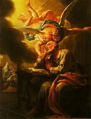 Peinture à l'huile pour sublimer un mur vide, reproduction Trevisani 16x20 pouces