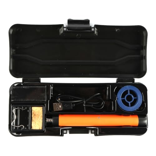 Namvo USB Soldering Iron Kit USB Rechargeable Portable Soldering Iron Adjustable 300℃-400℃ Soldering Set For Welding Repair