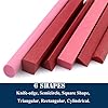 Atoplee 6pcs Grit 3000# Ruby Sharpening Grindstone Whetstone