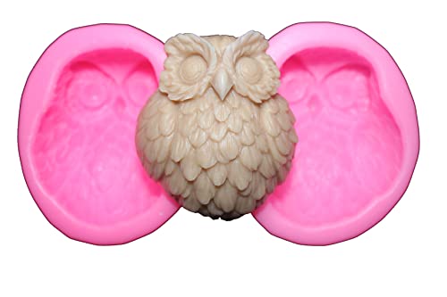 Lvdge 2 Pack Owl Silicone Mold For Natural Skincare Soap Making, Diy Resin Art Crafts And Aromatherapy Product #TOP5