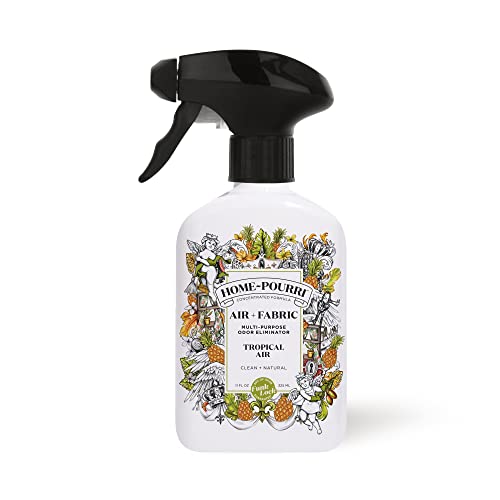 Home-Pourri Air + Fabric Multi-Purpose Odor Freshener Spray, Tropical Air, 11 Fl Oz - Pineapple,...