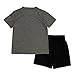 Nike Baby Boy's Short Sleeve Just Do It T-Shirt & Shorts Two-Piece Set (Toddler) Black 2T Toddler
