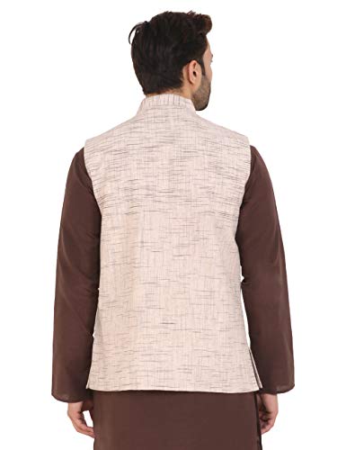 Image of LATEST CHIKAN Men's Textured Nehru Jacket
