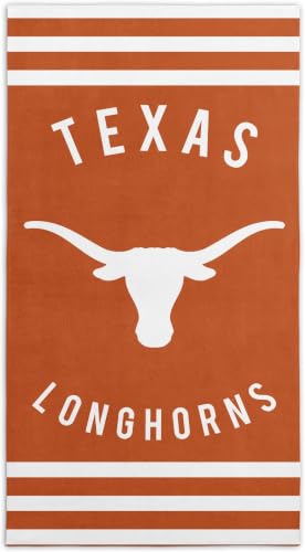 Image of Northwest NCAA Texas Longhorns Unisex-Adult Beach Towel, 30 inch x 60 inch, Stripes (Pack of 6)