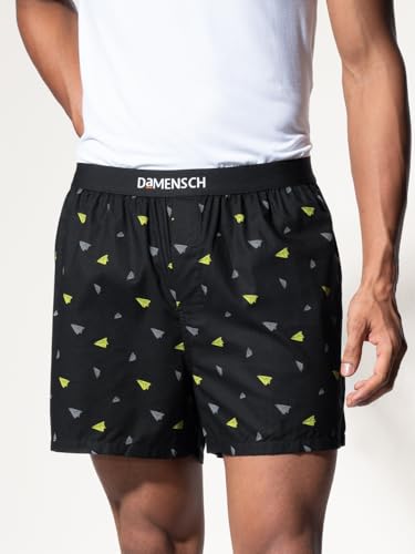 Image of DAMENSCH Men's Cotton Regular All Over Print Boxer Shorts