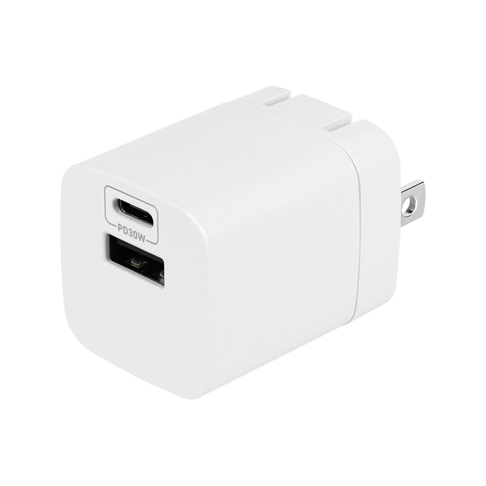 Amazon | オウルテック AC充電器 PD30W USB Type-C ×1 USB Type-A ×1