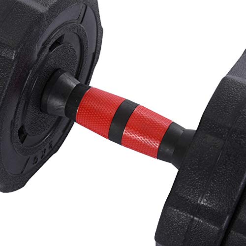 HOMELIVE Dumbbell Set Weight Sets for Home Gym, Adjustable Weights Dumbbells Set with Connecting Rod, Suitable for Strength Training, Weight Loss, Gym Work?22/44 / 66/88.18/110 Pound? - Thumbnail 6